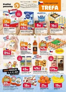 Akční leták Coop Trefa, platný od 2025-12-03 do 2025-12-09.