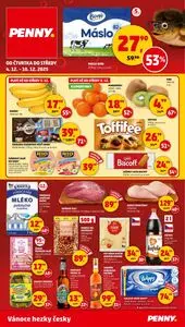 Akční leták PENNY, platný od 2025-12-04 do 2025-12-12.