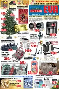 Akční leták EVA.cz, platný od 2025-12-03 do 2025-12-15.