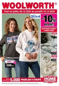 Akční leták WOOLWORTH, platný od 2025-12-05 do 2025-12-15.