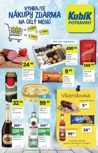 Akční leták kubík, platný od 2025-12-09 do 2025-12-15.