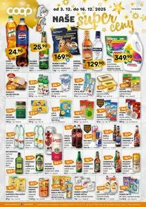Akční leták Coop Trefa, platný od 2025-12-03 do 2025-12-16.
