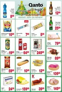Akční leták Astur & Qanto, platný od 2025-12-11 do 2025-12-17.