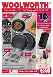 Akční leták WOOLWORTH, platný od 2025-12-12 do 2025-12-22.