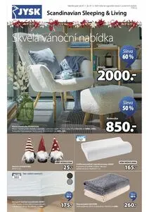 Akční leták Jysk, platný od 2025-11-24 do 2025-12-24.