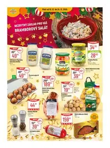 Akční leták GLOBUS, platný od 2025-12-10 do 2025-12-24.