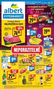 Akční leták albert, platný od 2025-12-17 do 2025-12-24.