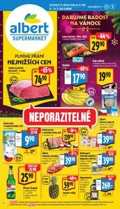 Akční leták albert, platný od 2025-12-17 do 2025-12-24.
