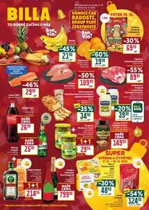 Akční leták BILLA, platný od 2025-12-17 do 2025-12-24.