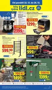 Akční leták LIDL, platný od 2025-12-22 do 2025-12-28.