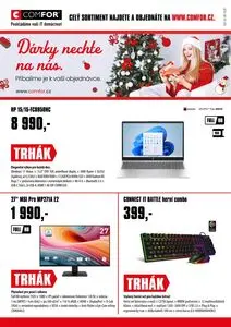 Akční leták COMFOR, platný od 2025-12-01 do 2025-12-29.