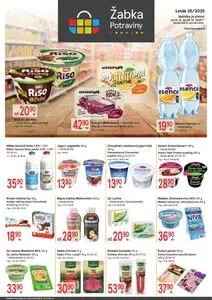 Akční leták žabka, platný od 2025-12-10 do 2025-12-30.