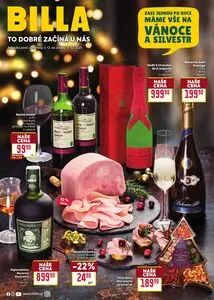 Akční leták BILLA, platný od 2025-12-03 do 2025-12-31.