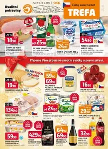 Akční leták Coop Trefa, platný od 2025-12-17 do 2025-12-31.