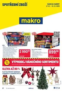 Akční leták makro, platný od 2025-12-17 do 2025-12-31.