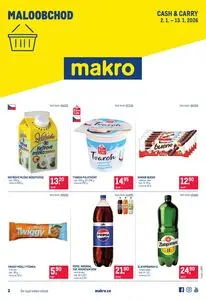 Akční leták makro, platný od 2026-01-02 do 2026-01-13.