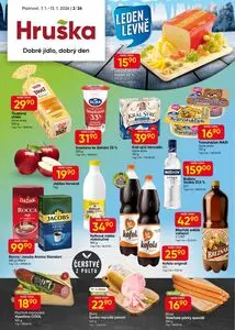Akční leták Hruška, platný od 2026-01-07 do 2026-01-13.
