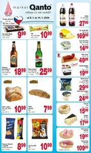 Akční leták Astur & Qanto, platný od 2026-01-08 do 2026-01-14.
