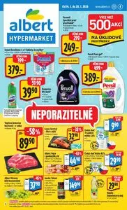 Akční leták albert, platný od 2026-01-14 do 2026-01-20.