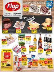 Akční leták FloP, platný od 2026-01-14 do 2026-01-20.