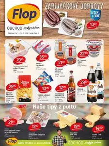 Akční leták FloP, platný od 2026-01-14 do 2026-01-20.