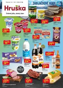 Akční leták Hruška, platný od 2026-01-14 do 2026-01-20.