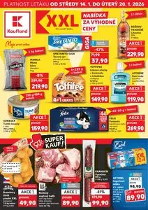 Akční leták Kaufland, platný od 2026-01-14 do 2026-01-20.