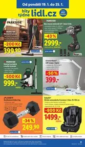 Akční leták LIDL, platný od 2026-01-19 do 2026-01-25.