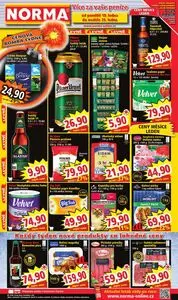 Akční leták NORMA, platný od 2026-01-19 do 2026-01-25.