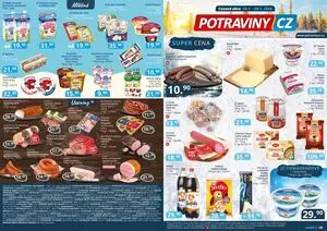 Akční leták POTRAVINY CZ, platný od 2026-01-14 do 2026-01-26.