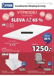 Akční leták Jysk, platný od 2026-01-14 do 2026-01-27.