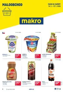 Akční leták makro, platný od 2026-01-14 do 2026-01-27.