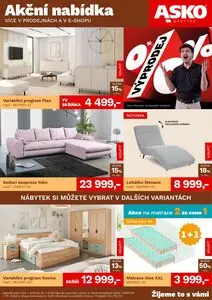 Akční leták ASKO NÁBYTEK, platný od 2026-01-08 do 2026-01-28.