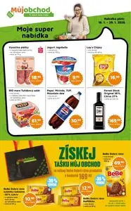 Akční leták Můj obchod, platný od 2026-01-16 do 2026-01-29.