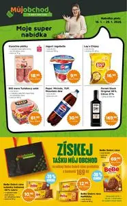 Akční leták Můj obchod, platný od 2026-01-16 do 2026-01-29.