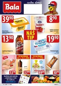 Akční leták Bala, platný od 2026-01-21 do 2026-02-01.