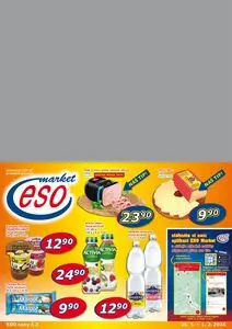 Akční leták ESO, platný od 2026-01-21 do 2026-02-01.