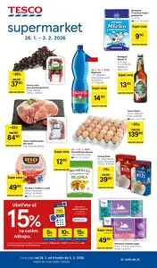 Akční leták TESCO, platný od 2026-01-28 do 2026-02-03.