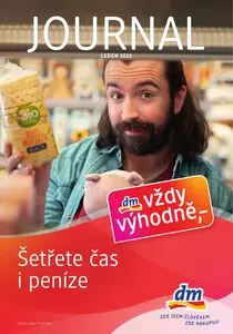 Akční leták dm, platný od 2026-01-09 do 2026-02-04.