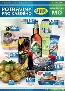 Akční leták JIP, platný od 2026-01-28 do 2026-02-08.