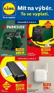 Akční leták LIDL, platný od 2026-02-02 do 2026-02-08.