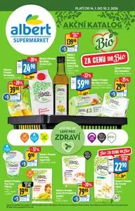 Akční leták albert, platný od 2026-01-14 do 2026-02-10.