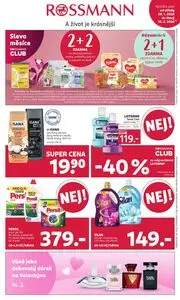 Akční leták ROSSMANN, platný od 2026-01-28 do 2026-02-10.