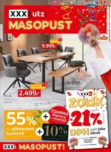 Akční leták XXXLutz, platný od 2026-02-02 do 2026-02-15.