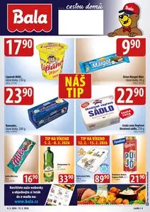 Akční leták Bala, platný od 2026-02-04 do 2026-02-15.