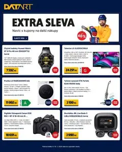Akční leták DATART, platný od 2026-02-09 do 2026-02-15.