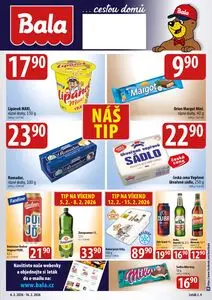 Akční leták Bala, platný od 2026-02-04 do 2026-02-16.