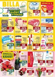 Akční leták BILLA, platný od 2026-02-11 do 2026-02-17.