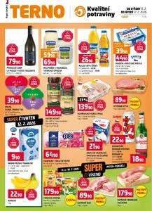 Akční leták COOP TERNO, platný od 2026-02-11 do 2026-02-17.