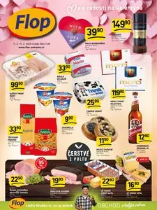 Akční leták FloP, platný od 2026-02-11 do 2026-02-17.